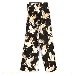 NWOT CRANE BIRD LIGHTWEIGHT PALAZZO PANTS